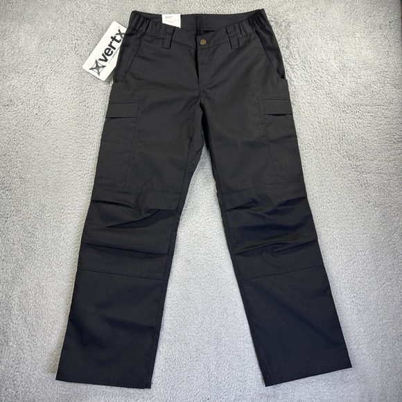 Vertx Pants Womens 08-30 Black Phantom LT Cargo Tactical Ripstop Utility‎ NEW - Picture 1 of 8